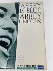 Abbey Lincoln – Abbey Is Blue 1975 Japanese Press INSERT Vinyl LP Very Good