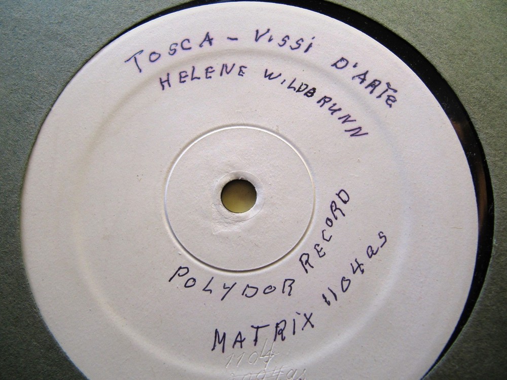 1919 HELENE WILDBRUNN Dramatic Wagner Soprano TOSCA Vissi D Arte Polydor VINYL