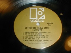 Butterfield Blues Band EAST WEST Mono Elektra LP 1966 Chicago Blues Rock Psych