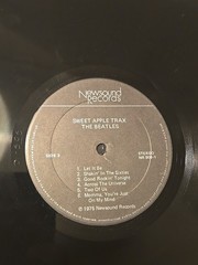 The Beatles Sweet Apple Trax Double LP Record 1975 German Error Label NR 909-1
