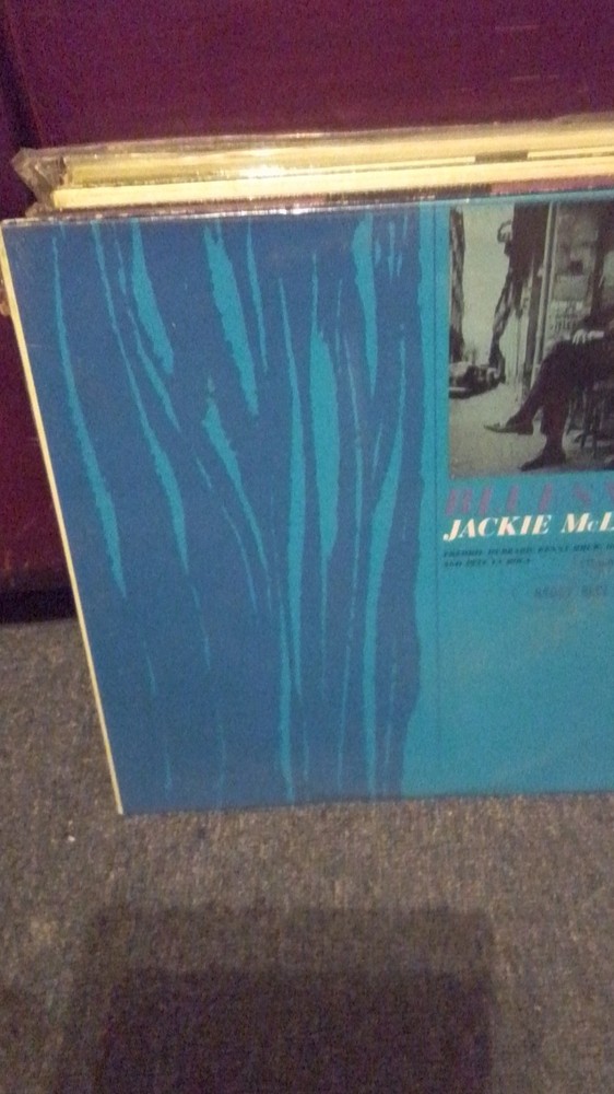 Jackie McLean Bluesnik 12″ Blue Vinyl LP Jazz Blue Note Records Cardboard Sleeve
