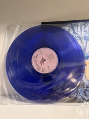 Laufey – A Matter Of Time Feather Filled Vinyl Record Bad World Periwinkle