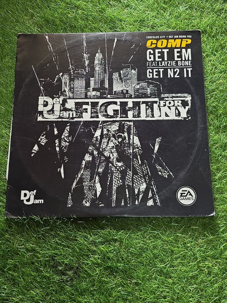 Def Jam Fight for NY EA Sports Record LP Promotional Very RARE
