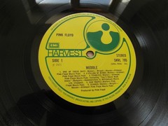 PINK FLOYD-MEDDLE-SHVL 795-VG+ EX VINYL LP ALBUM 1971