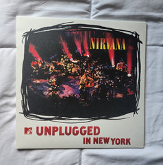 Nirvana MTV Unplugged In New York Purple Vinyl LP /W Photo Card LIMITED EDITION