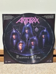 Anthrax ‎– Persistence Of Time 12” Vinyl LP Picture Disc ILPSP 9967 848-678-1