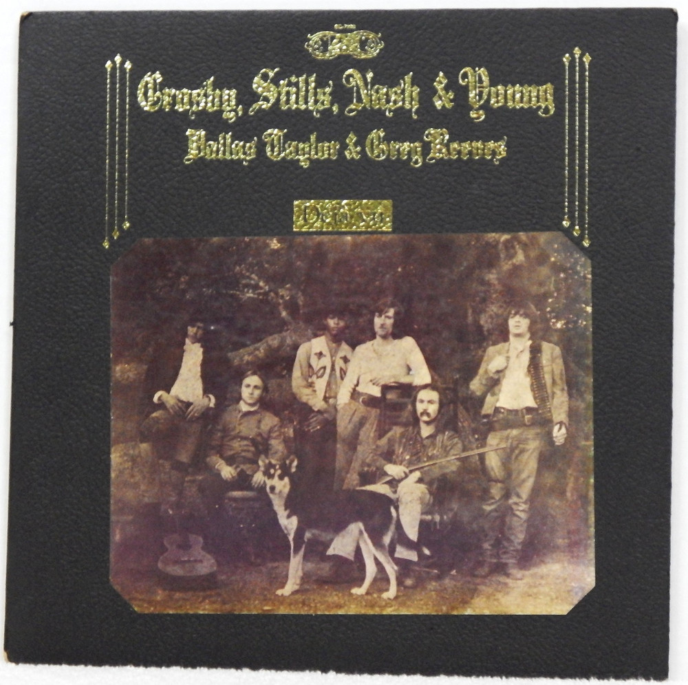 Crosby, Stills, Nash & Young – Déjà Vu -1970 Atlantic SD 7200 Folk Rock Vinyl LP