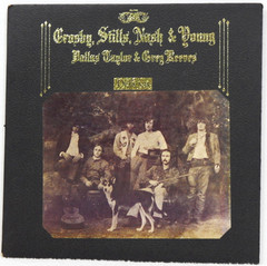 Crosby, Stills, Nash & Young – Déjà Vu -1970 Atlantic SD 7200 Folk Rock Vinyl LP