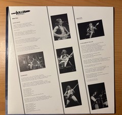 Killer – ‘Shock Waves’ Vinyl LP – Mausoleum Records – Belgium w/insert! (1984)VG