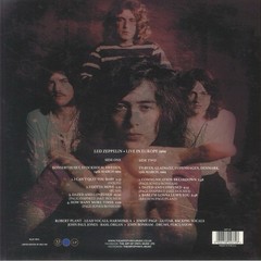 LED ZEPPELIN LIVE IN EUROPE 1969 Limited edition of 500 Copies on BLUE Vinyl NEW