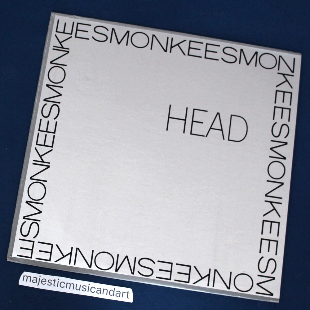 PRISTINE ORIGINAL 1968 PROMO THE MONKEES HEAD VINYL LP NM MIRROR COVER NEAR MINT