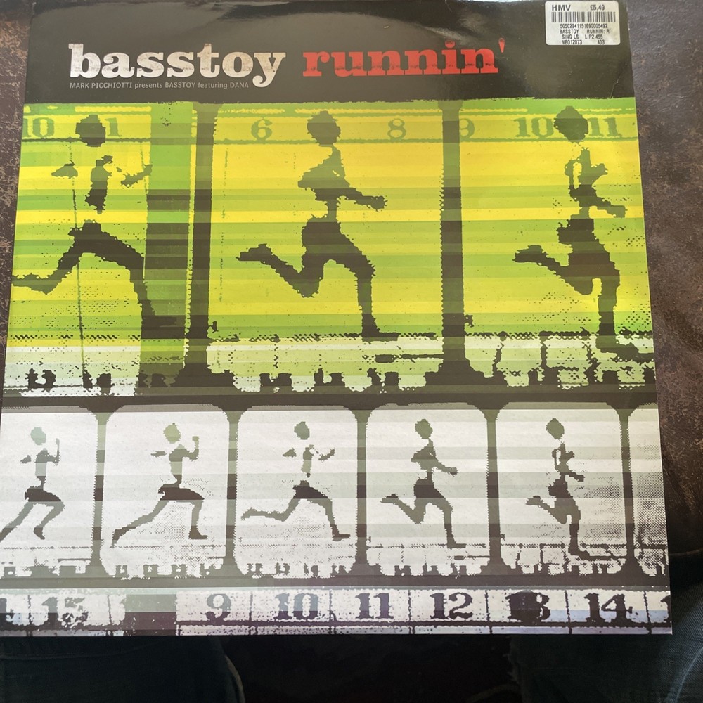 Basstoy- Runnin’- 12” Vinyl DJ dance Vinyl Essential Investment House Grooves in