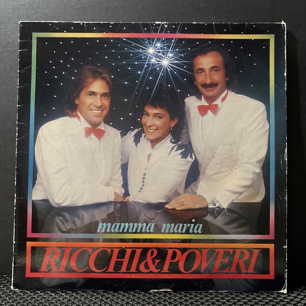 Ricchi E Poveri – Mamma Maria BR 56042 Musica Italiana Pop Chanson 1982