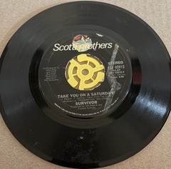 Survivor Eye Of The Tiger 45 RPM 7″ Vinyl Single 1982 Scotti Brothers ZS5 02912