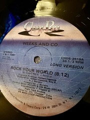 Weeks And Co Rock Your World 12” Single 1981 Chaz Ro Disco Funk