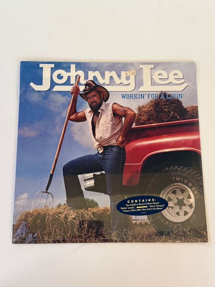 Johnny Lee Workin’ For A Livin’ LP 1984 Warner Bros Records 25125-1 NEW SEALED