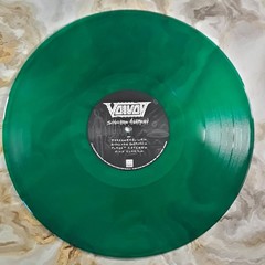 VOIVOD SYNCHRO ANARCHY GREEN TRANSPARENT VINYL W/POSTER NM-/NM- LIKE NEW