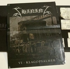 Shining VI Klagopsalmer Ltd 2LP 12″ Colored Vinyl Signed Kvarforth 2018 Osmose
