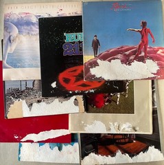 DAMAGED Rush Vinyl LP Record Albums Fly By Night 2112 Signals Hemispheres & MORE