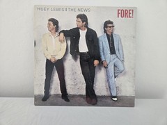 Huey Lewis and the News Fore! LP Vinyl, Chrysalis Records 1986