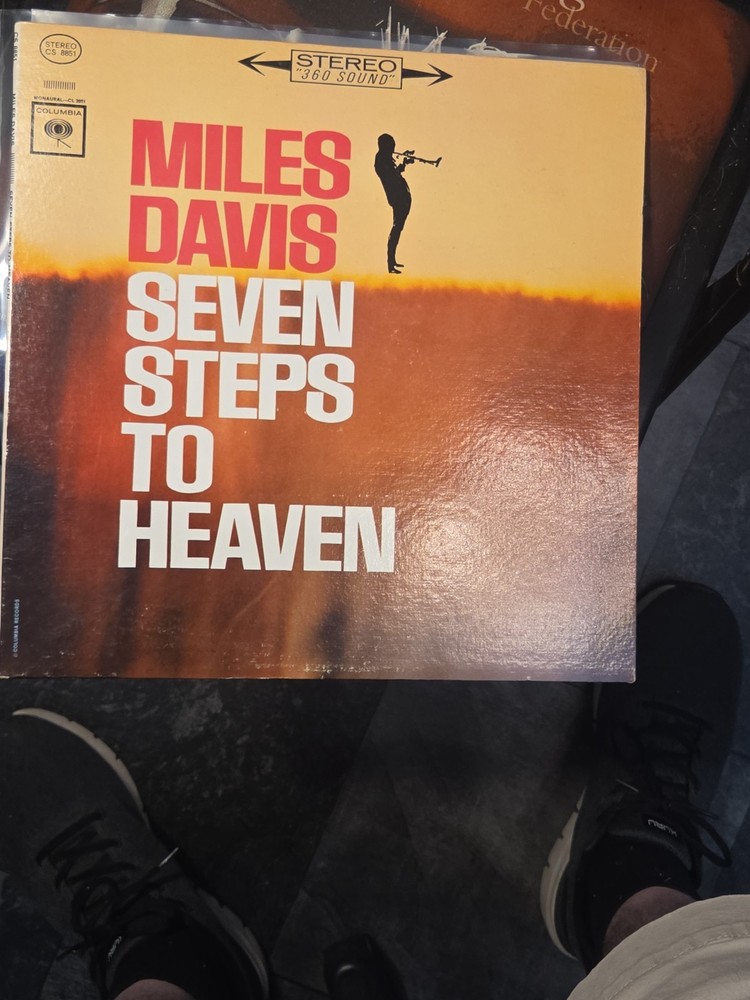 Miles Davis Seven Steps to Heaven LP Columbia CS 8851 Stereo 2-Eye Black Text EX