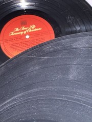 Vintage Christmas Vinyl Record Lot 8 LP Time Life Loretta Lynn Holiday READ