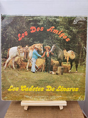 Los Cadetes De Linares Los Dos Amigos LP Vinyl Ramex LP-1003 Stereo 33 RPM