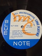 Hank Mobley Roll Call Blue Note 4058 Orig Mono DG RVG Ear 47 West 63rd Jazz LP