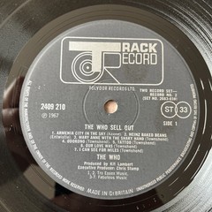 THE WHO – A Quick One / Sell Out LP 1974 UK Track Double Vinyl Set