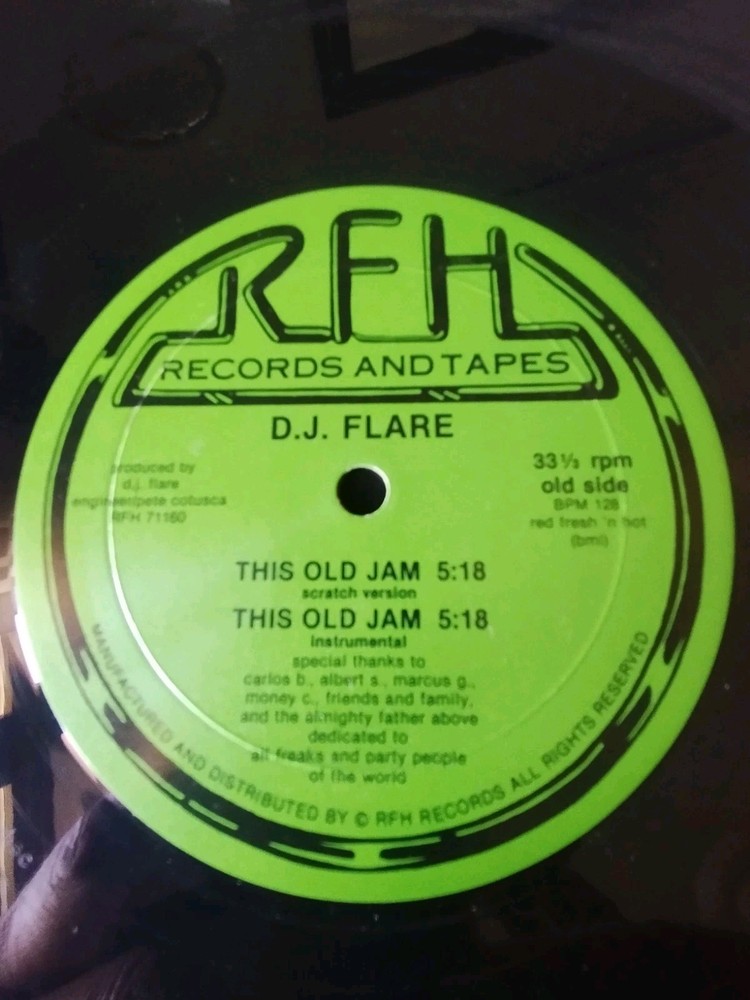 ELECTRO RAP DJ FLARE THIS OLD JAM OLD SCHOOL RARE