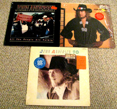 JOHN ANDERSON~LOT OF 10 LPs !980s Traditional Country Honky Tonk FREE SHIPPING