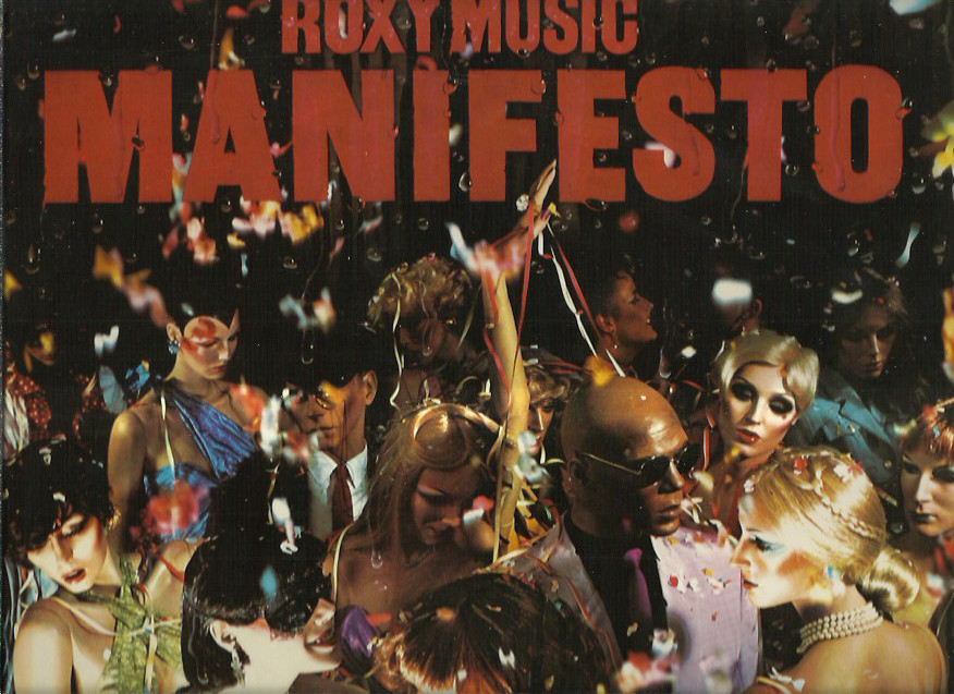 ROXY MUSIC manifesto LP VINYL RECORD POLYDOR uk 1979 + inner