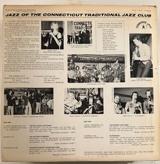 JAZZ OF THE CONNECTICUT TRADITIONAL JAZZ CLUB 14 – VINYL LP BLACK VG+ – A6