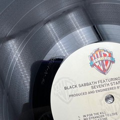 Black Sabbath Seventh Star LP VG Warner Bros 1-25337 1986 Tony Iommi Clean Vinyl