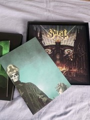 GHOST / MELIORA **SIGNED AND STAMPED **BOX SET LTD 5000 COPIES LP+ 10″ ZENITH