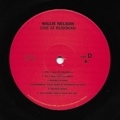 RSD 2LP WILLIE NELSON “Live At Budokan 2/23/84 Tokyo” RECORD STORE DAY 2022 NM-