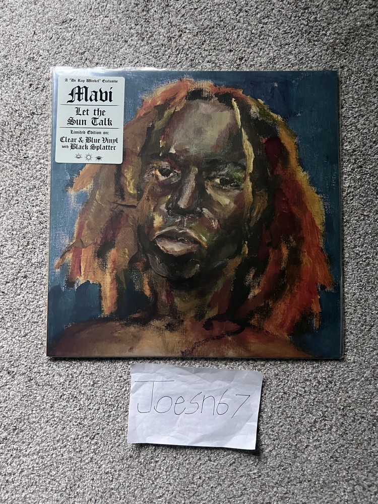 [571/1000] Mavi – Let the Sun Talk (Clear/Blue with Black Splatter)(Vinyl, 2022)