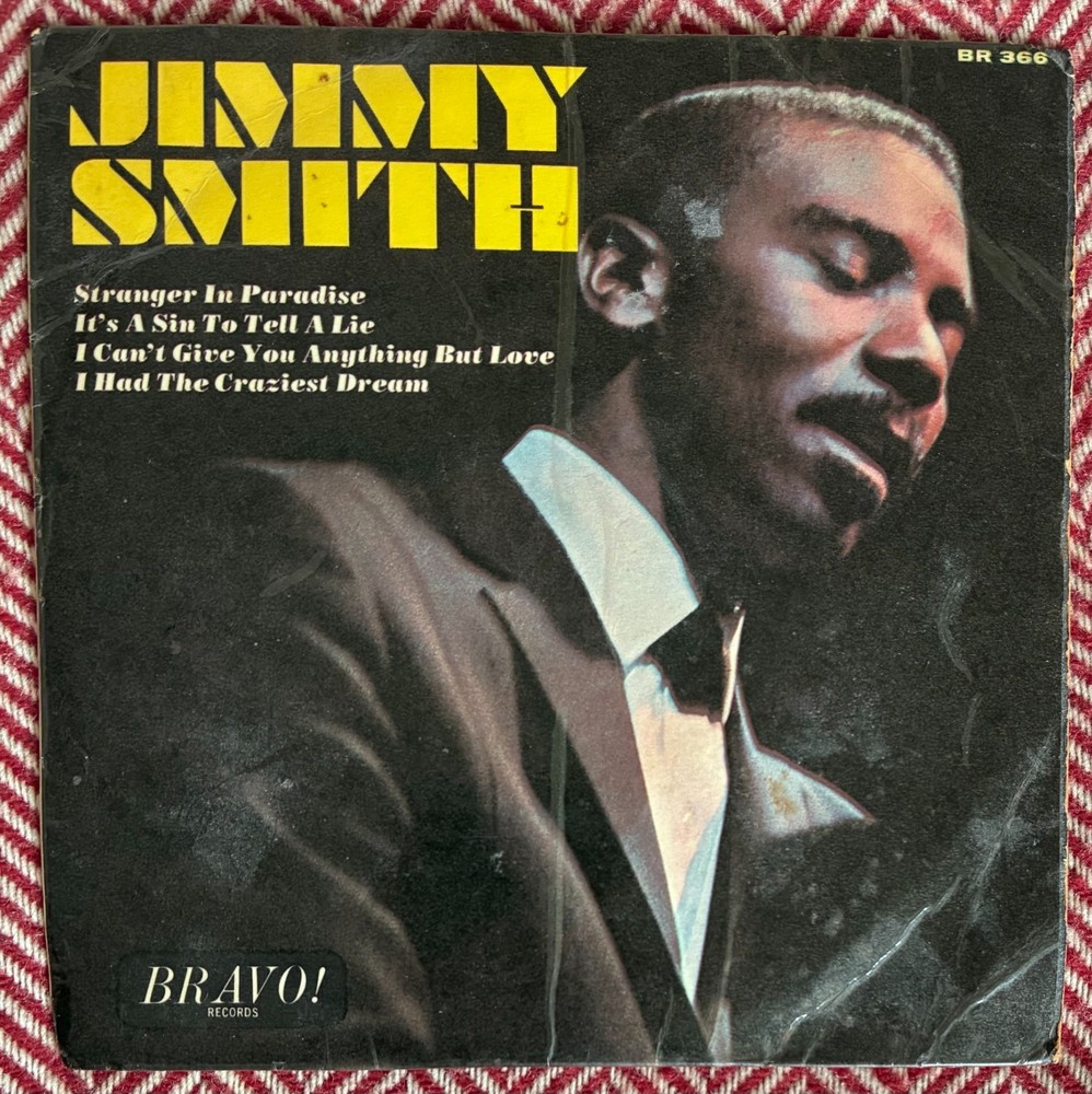 JIMMY SMITH Stranger in Paradise 7″ EP 1965 Jazz Rhythm & Blues VG+