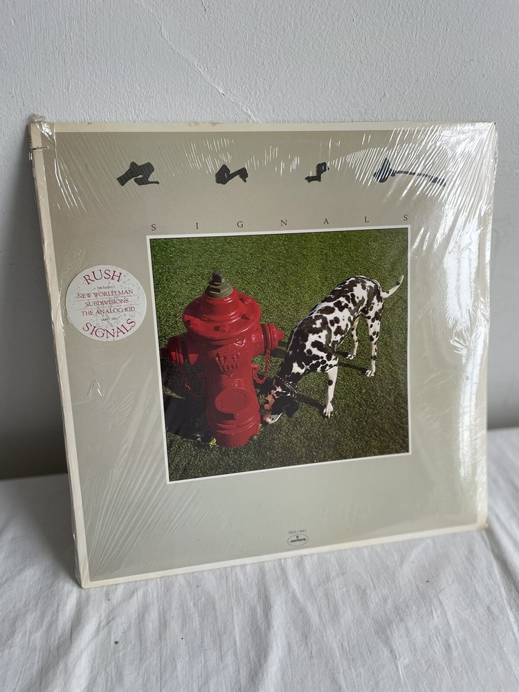 Rush Signals 1982 Vinyl Mercury/PolyGram Sealed New Old Stock
