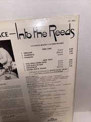 STEVE CARR & BRENT BRACE into the reeds JAZZWORKS 12″ LP Record 1981 JW 9802