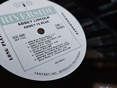 Abbey Lincoln ‎– Abbey Is Blue 1983 NM LP Album Reissue Jazz Hard Bop OJC-069