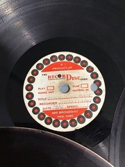 Homemade Records Lot Of 10 Wilcox-Gay Corp 1950s Recordio Discs
