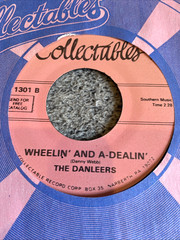 45RPM-THE DANLEERS-ONE SUMMER NIGHT/WHEELIN AND A-DEALIN- MINT LOOKS UNPLAYED