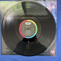Heart Self Titled Vinyl Record, US 1985 Carrollton Club Press, Inner, NM-/VG+