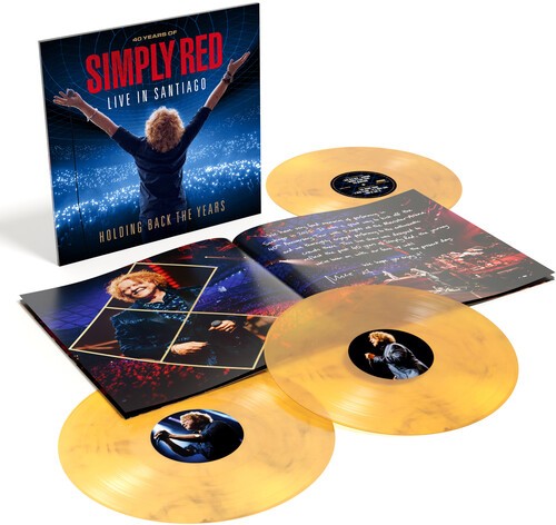 Simply Red – Holding Back the Years: Live in Santiago [New Vinyl LP] Colored Vin