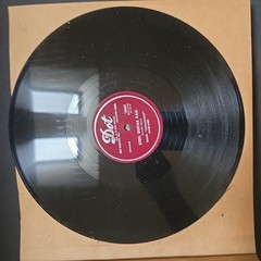 1920s-40s Shellac Records w Storage Album 10 Records – Hank Williams & More #63