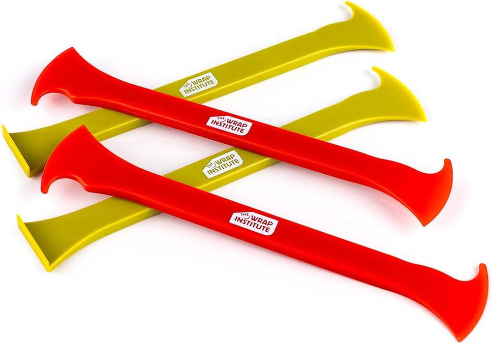 – Axe Vinyl Wrap Tool – Double Axe Red & Single Axe Green Combo (4-Pack)