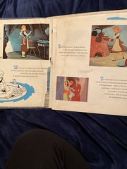 Disneyland Record Magic Mirror Walt Disney’s CINDERELLA Book & LP 1960