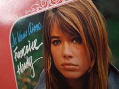 FRANCOISE HARDY Je Vous Aime LP U.S. pressing 1966 Chanson Ye-Ye Great!