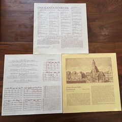 J.S. Bach Das Kantatenwerk Complete Cantatas Vol 4 LP Box Set 1972 Telefunken